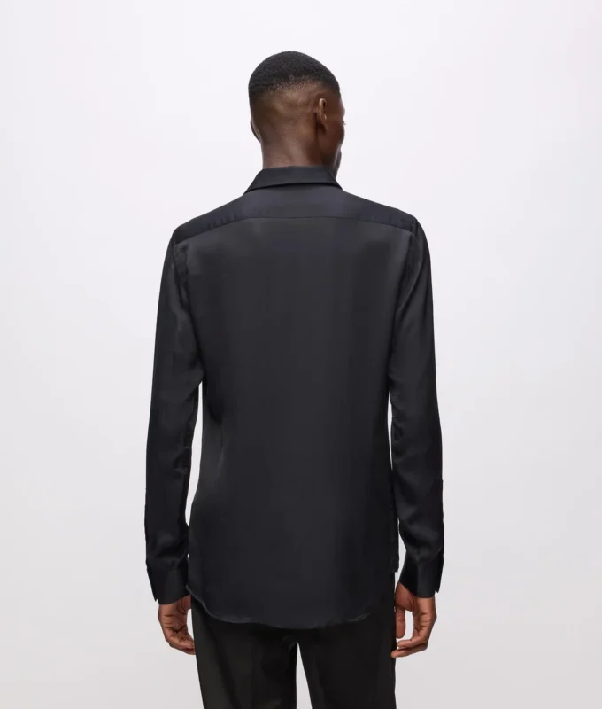 KL Studio camicia con sciarpa