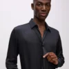 KL Studio camicia con sciarpa