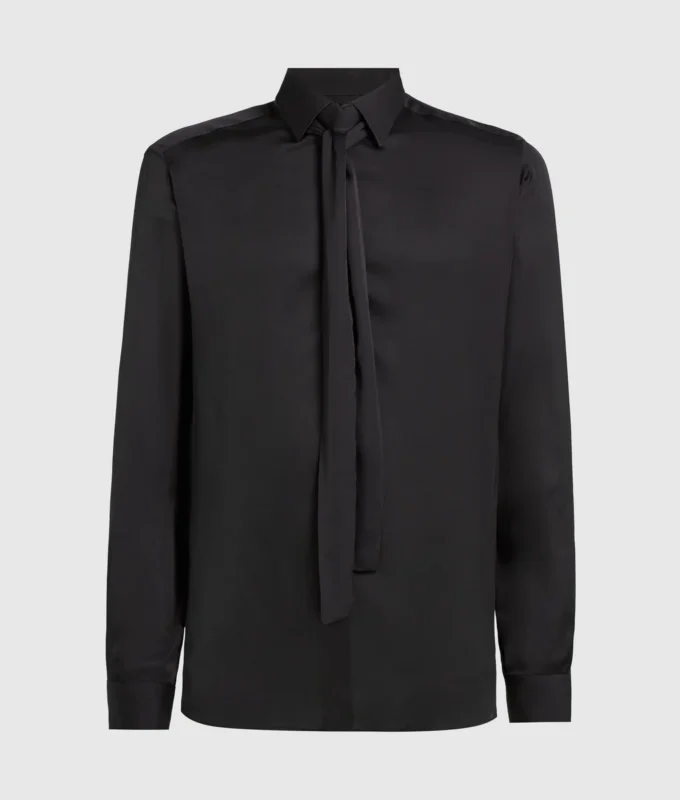 KL Studio camicia con sciarpa