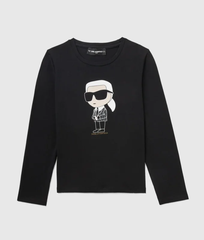 Maglietta a maniche lunghe Ikon da bambina Maglietta a maniche lunghe Ikon da bambina