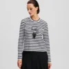 MAGLIETTA A MANICHE LUNGHE IKON STRIPE