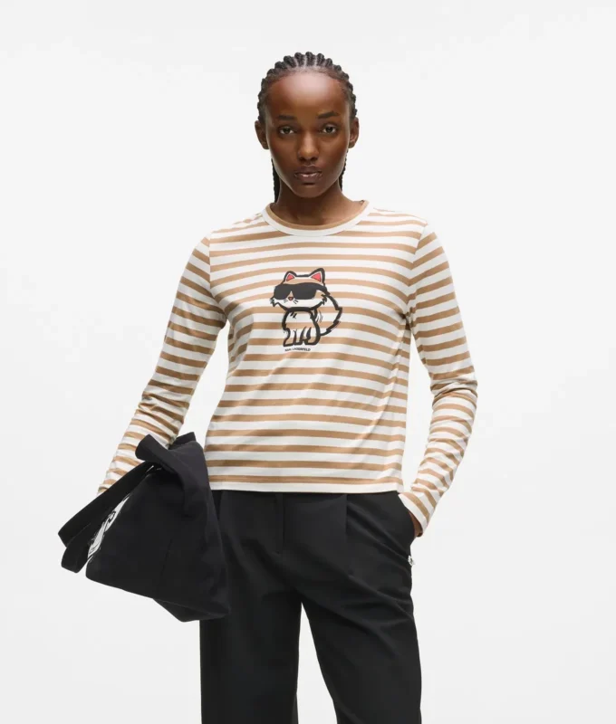 MAGLIETTA A MANICHE LUNGHE IKON STRIPE