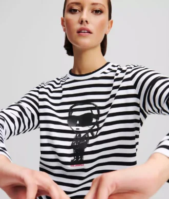 MAGLIETTA A MANICHE LUNGHE IKON STRIPE
