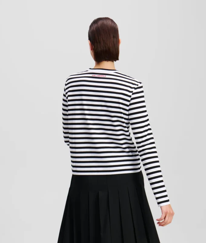 MAGLIETTA A MANICHE LUNGHE IKON STRIPE