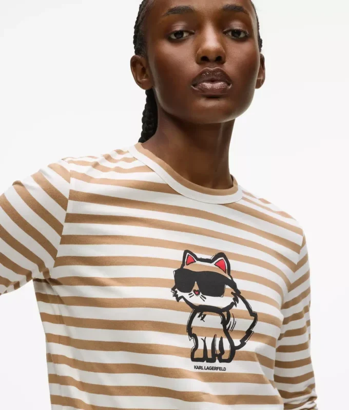 MAGLIETTA A MANICHE LUNGHE IKON STRIPE
