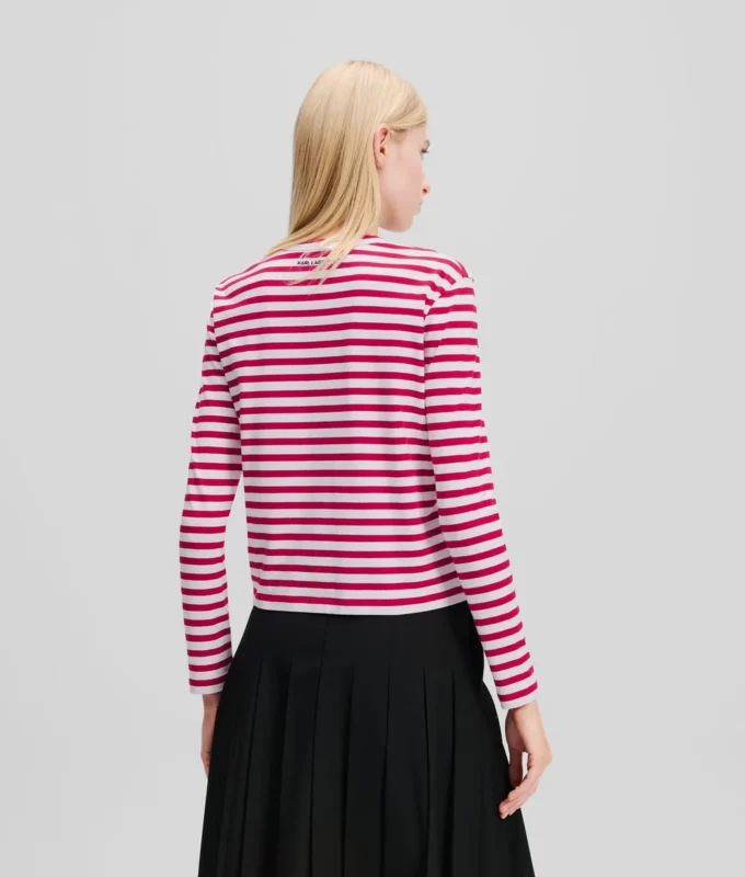 MAGLIETTA A MANICHE LUNGHE IKON STRIPE
