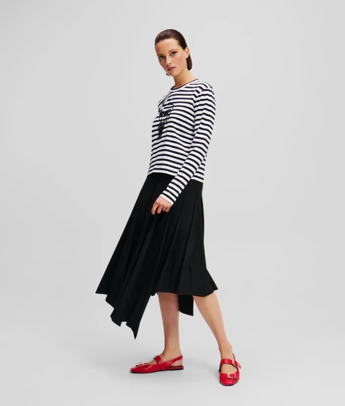 MAGLIETTA A MANICHE LUNGHE IKON STRIPE