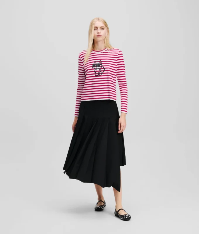 MAGLIETTA A MANICHE LUNGHE IKON STRIPE