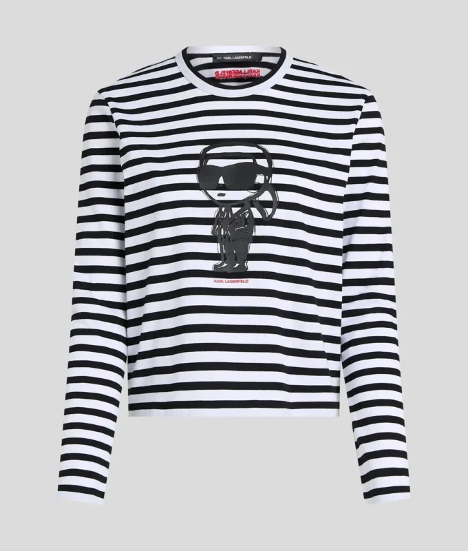 MAGLIETTA A MANICHE LUNGHE IKON STRIPE