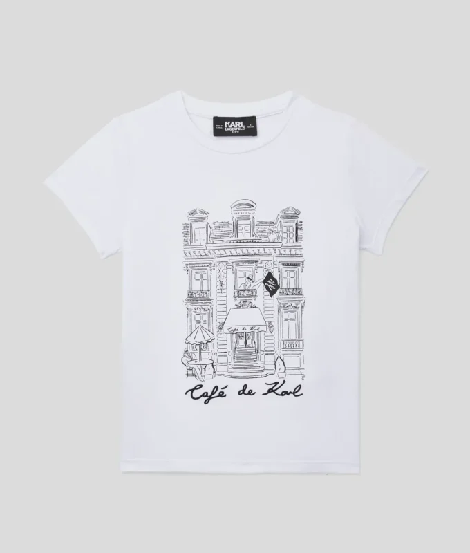 MAGLIETTA CAFÉ DE KARL DA BAMBINA