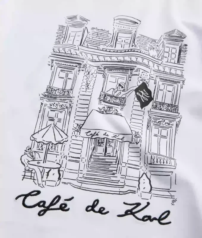 MAGLIETTA CAFÉ DE KARL DA BAMBINA