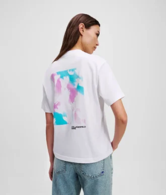 MAGLIETTA CON STAMPA FLOREALE