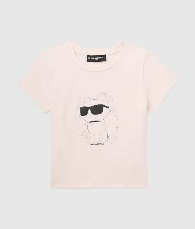 Maglietta Ikon Choupette da bambina Maglietta Ikon Choupette da bambina
