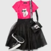 Maglietta Ikon Choupette da bambina Maglietta Ikon Choupette da bambina