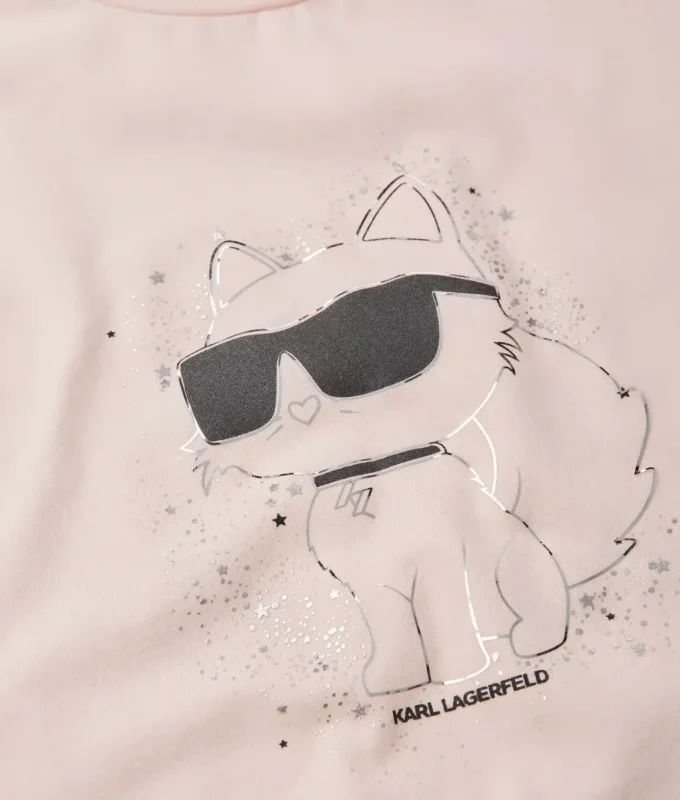 Maglietta Ikon Choupette da bambina Maglietta Ikon Choupette da bambina