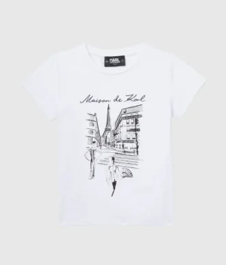 Maglietta Maison de Karl da bambina