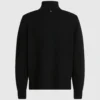 Maglione a collo alto con mezza zip Maglione a collo alto con mezza zip