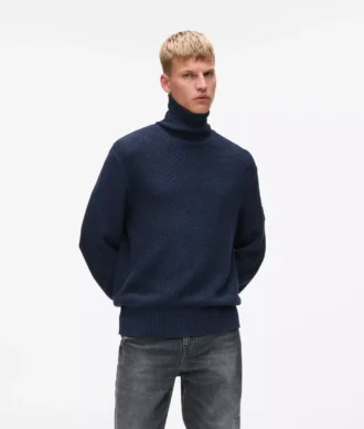 Maglione a collo alto dalla vestibilità morbida