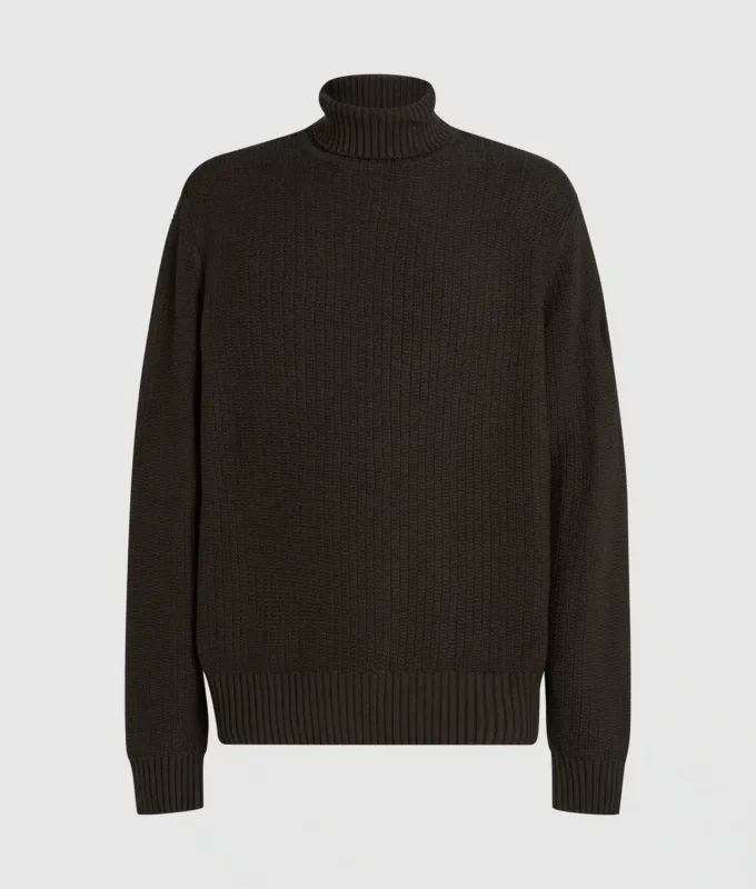 Maglione a collo alto dalla vestibilità morbida Maglione a collo alto dalla vestibilità morbida