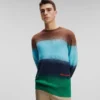 MAGLIONE A RIGHE SFUMATE MAGLIONE A RIGHE SFUMATE