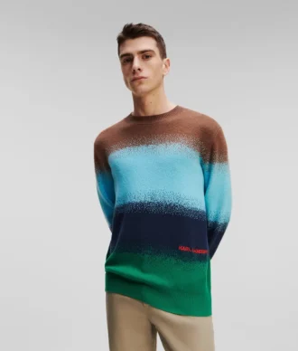 MAGLIONE A RIGHE SFUMATE