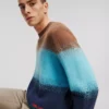 MAGLIONE A RIGHE SFUMATE MAGLIONE A RIGHE SFUMATE