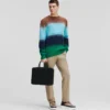 MAGLIONE A RIGHE SFUMATE MAGLIONE A RIGHE SFUMATE