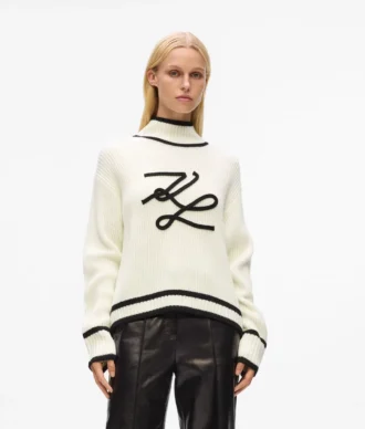 Maglione Autograph a collo alto
