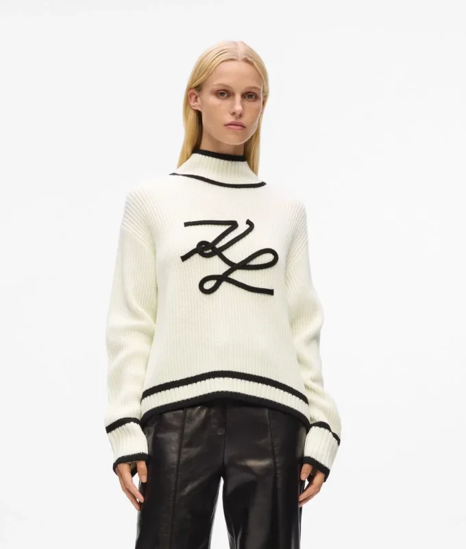 Maglione Autograph a collo alto Maglione Autograph a collo alto