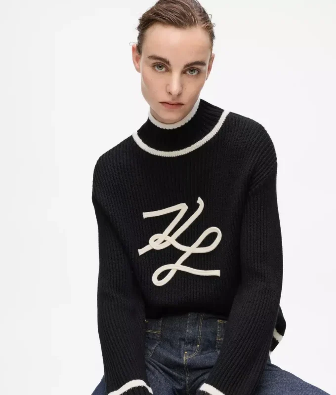 Maglione Autograph a collo alto Maglione Autograph a collo alto