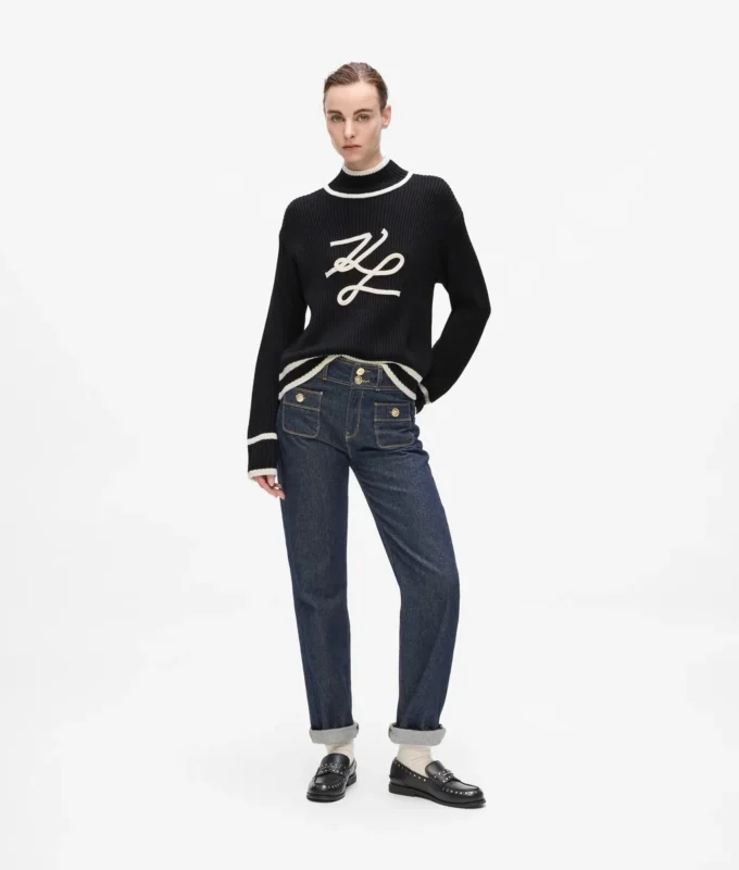 Maglione Autograph a collo alto Maglione Autograph a collo alto