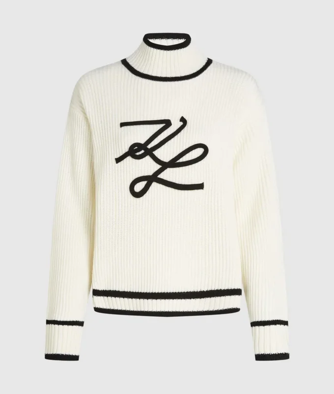 Maglione Autograph a collo alto Maglione Autograph a collo alto