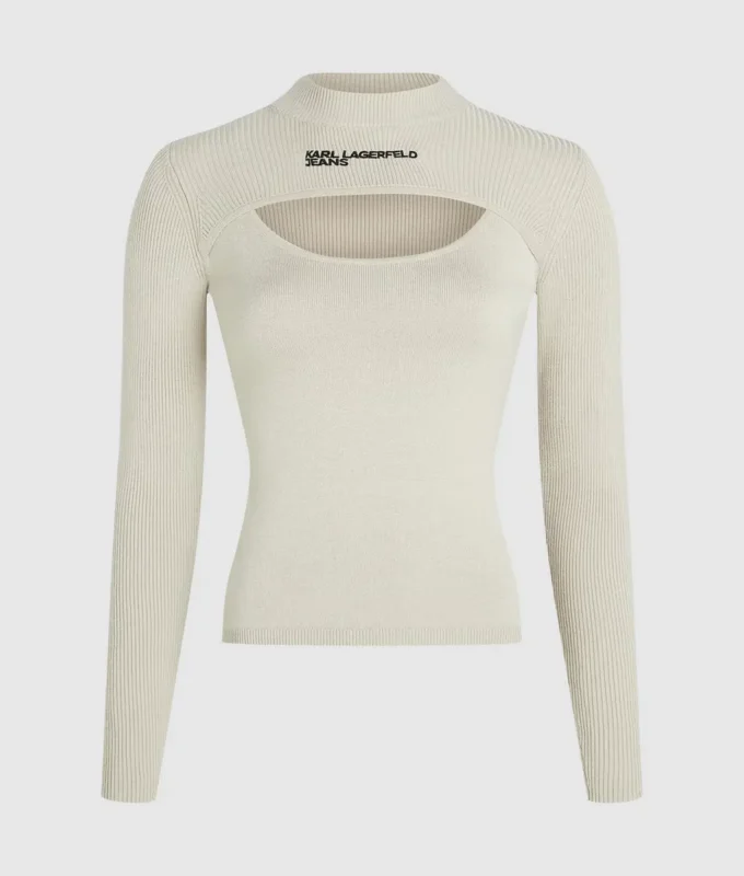 Maglione con cut-out Maglione con cut-out
