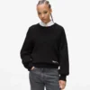 Maglione con maniche a palloncino Maglione con maniche a palloncino