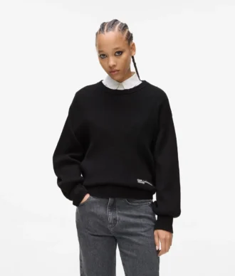 Maglione con maniche a palloncino