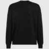 Maglione con strass degradé Maglione con strass degradé