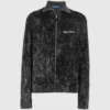 Maglione con zip lavato Maglione con zip lavato