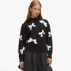 Maglione esclusivo con fiocco