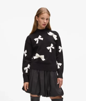 Maglione esclusivo con fiocco