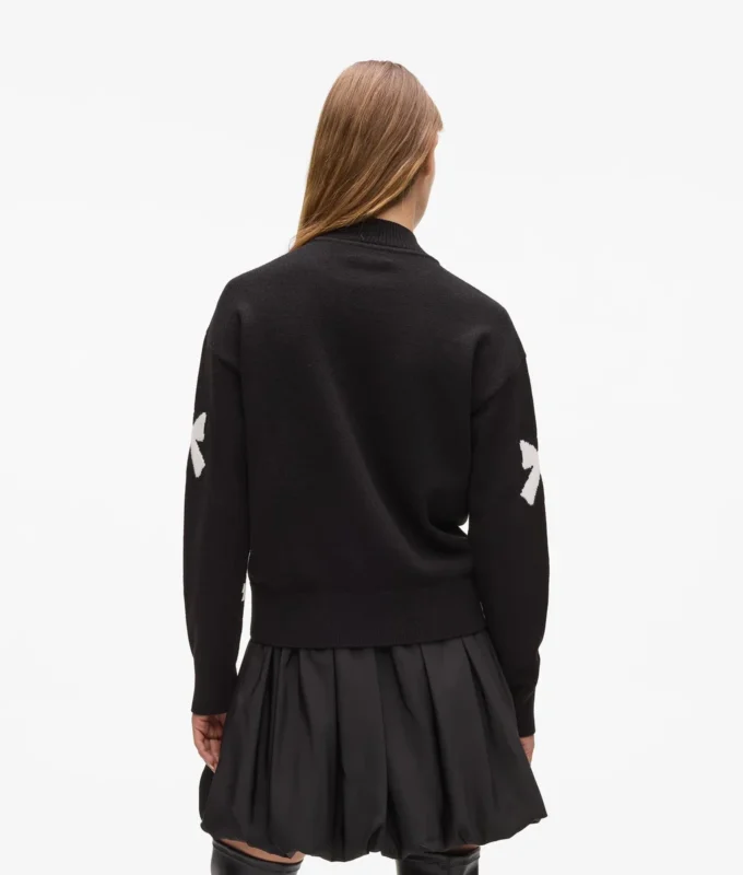 Maglione esclusivo con fiocco