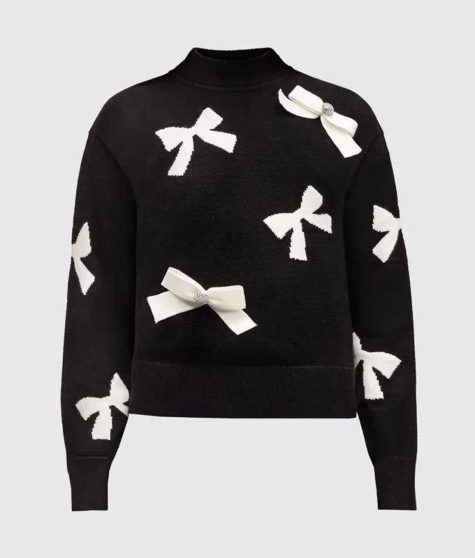 Maglione esclusivo con fiocco
