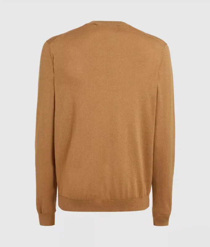 Maglione girocollo lavorato a maglia