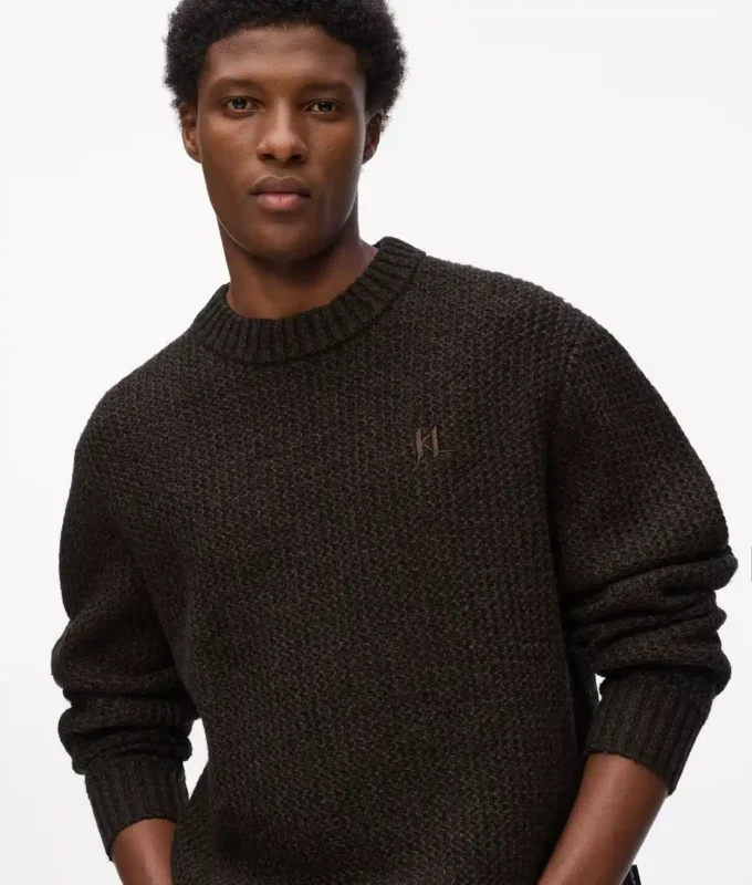 Maglione in misto lana