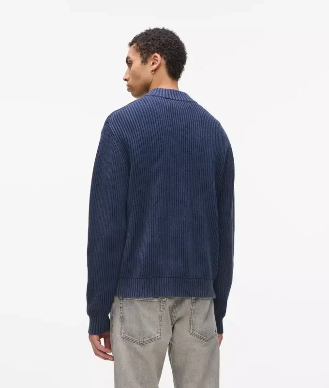 Maglione rilassato con mezza zip Maglione rilassato con mezza zip