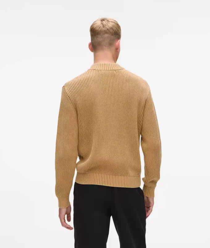Maglione rilassato con mezza zip Maglione rilassato con mezza zip