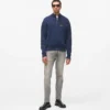 Maglione rilassato con mezza zip Maglione rilassato con mezza zip