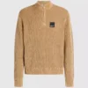 Maglione rilassato con mezza zip Maglione rilassato con mezza zip