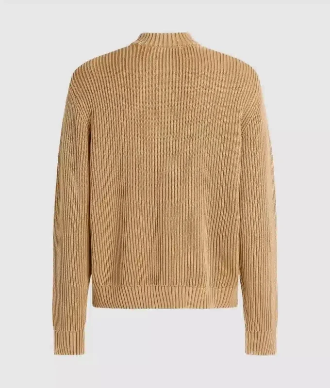 Maglione rilassato con mezza zip Maglione rilassato con mezza zip