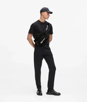 Marsupio oversize con logo Marsupio oversize con logo