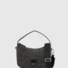 Mini borsa hobo in denim